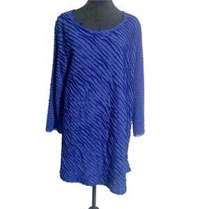 Caroline Rose Size XL  Top Blouse Shirt Tunic Long Sleeve